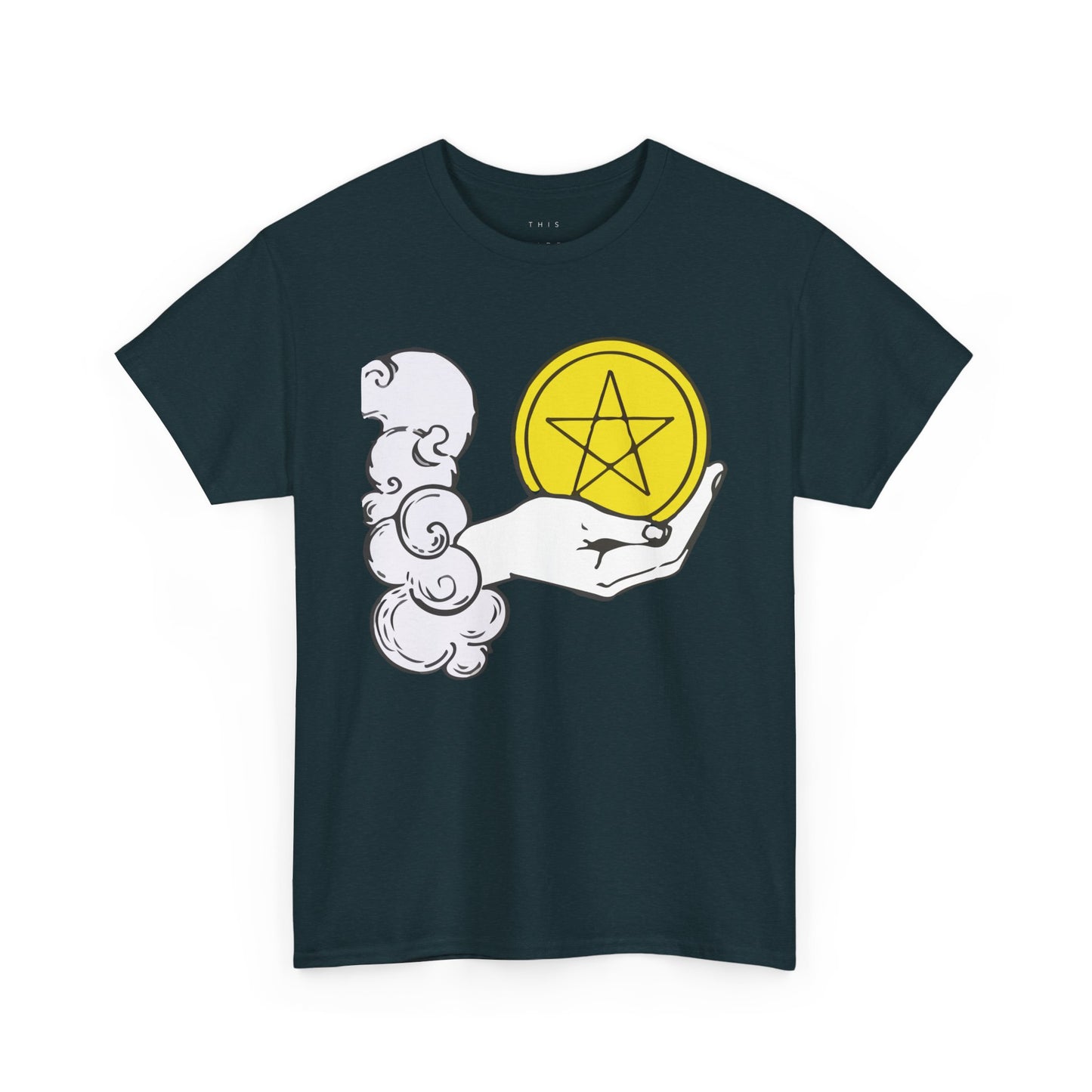 Ace of Pentacles - Unisex Heavy Cotton Tee