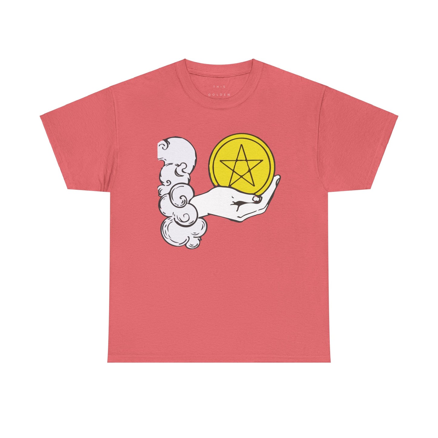 Ace of Pentacles - Unisex Heavy Cotton Tee