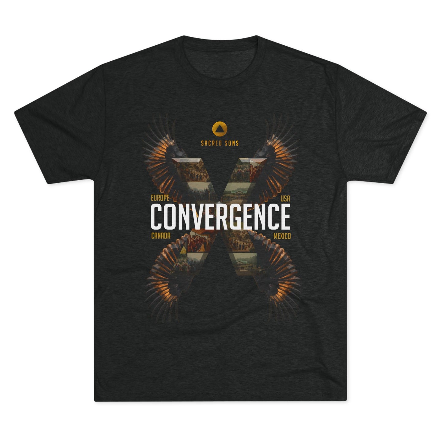 Convergence X - Unisex Tri-Blend Crew Tee