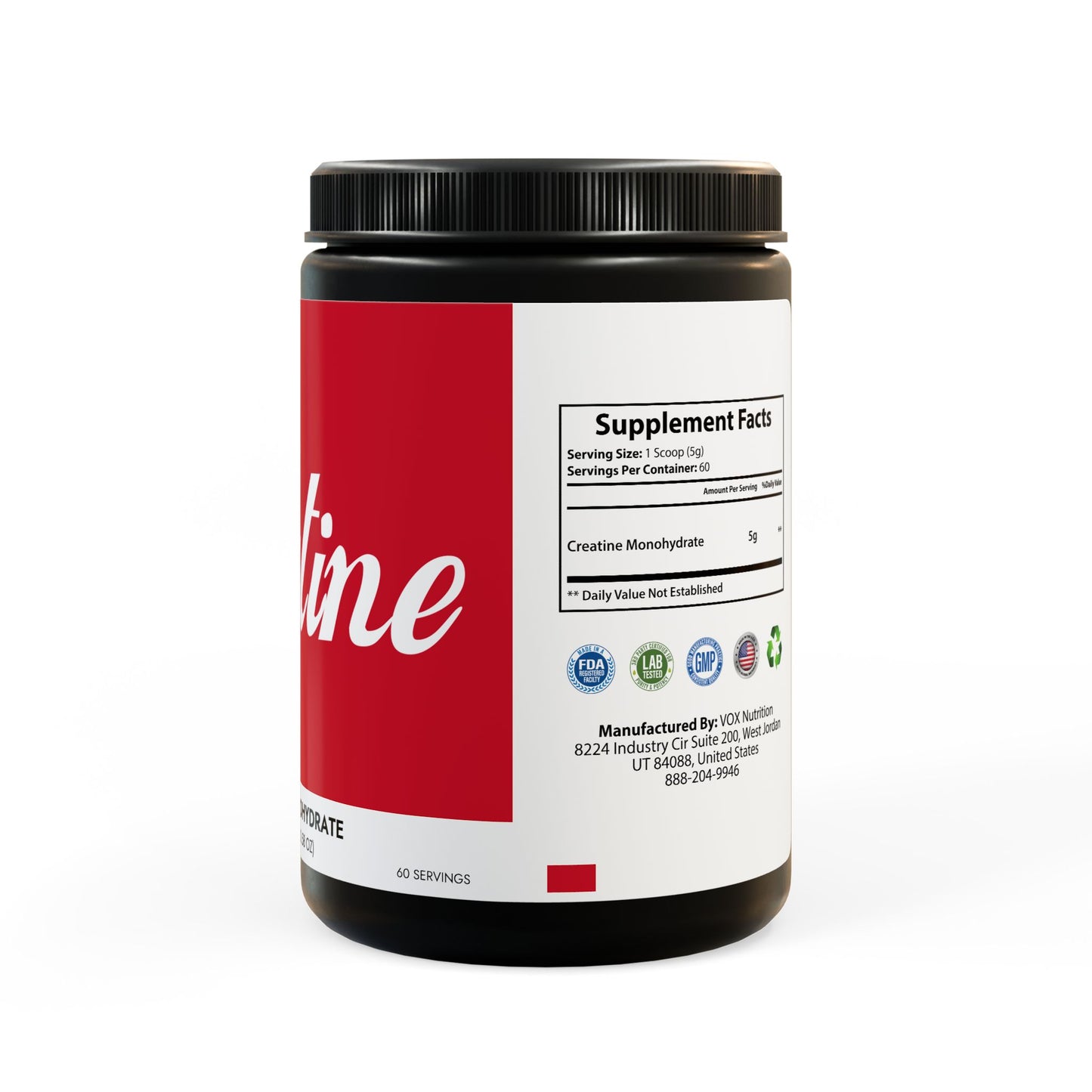 Creatine - Monohydrate Supplement (300g, 10.58oz)