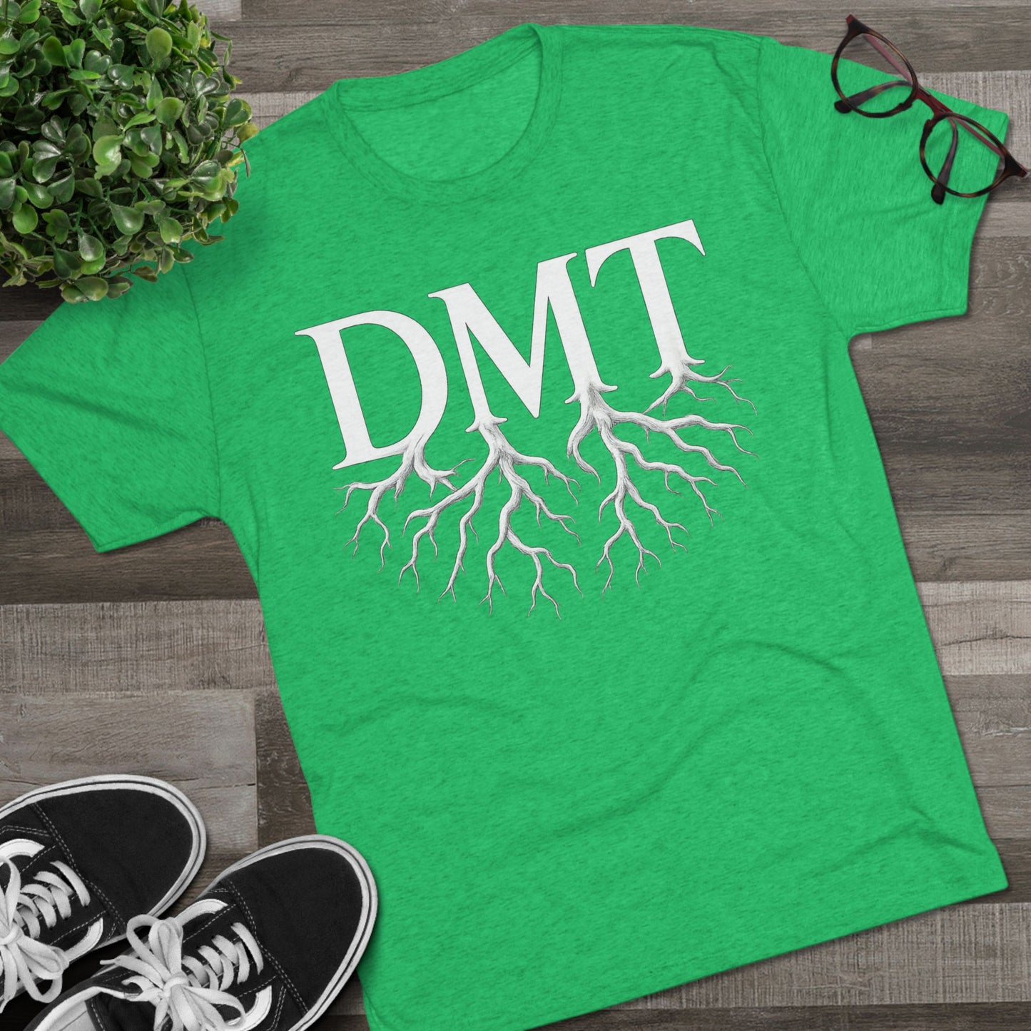 DMT - The Spirit Molecule - Unisex Tri-Blend Crew Tee
