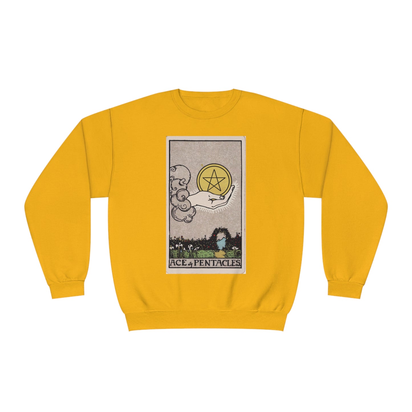 Ace of Pentacles - Crewneck Sweatshirt