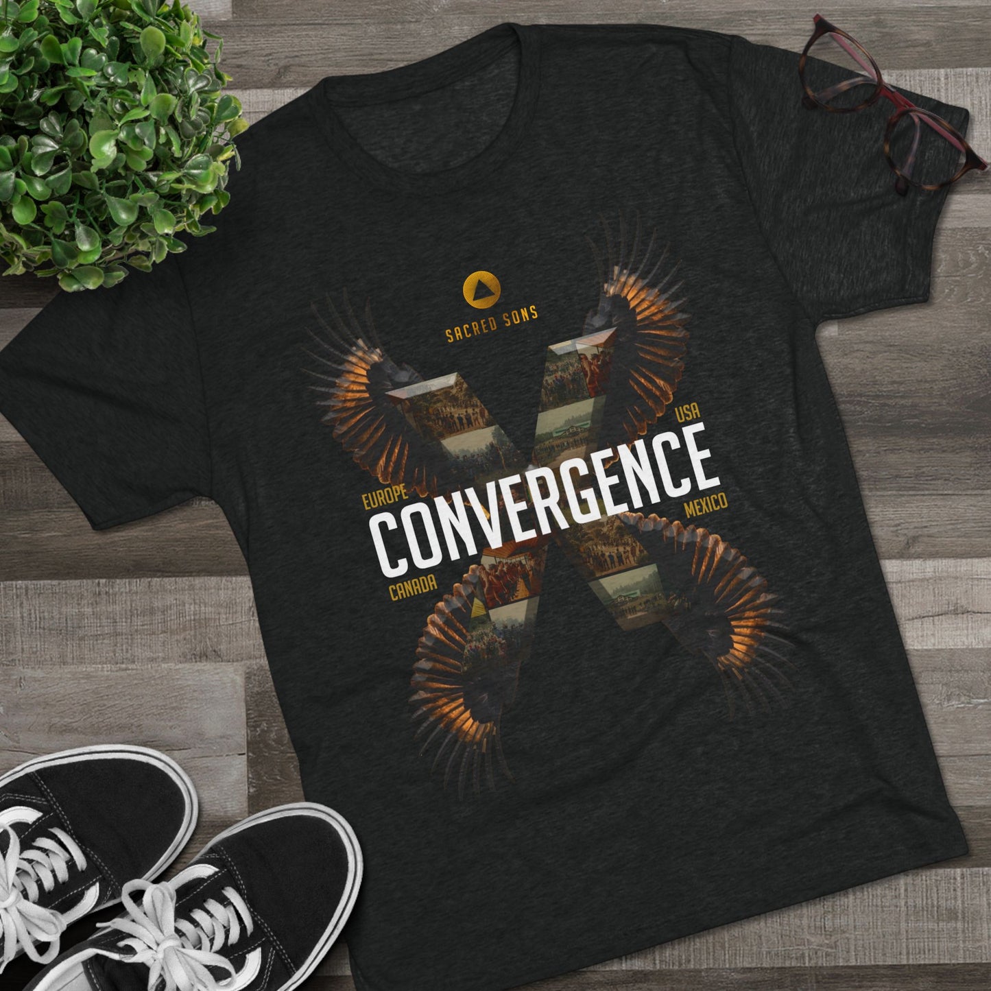 Convergence X - Unisex Tri-Blend Crew Tee