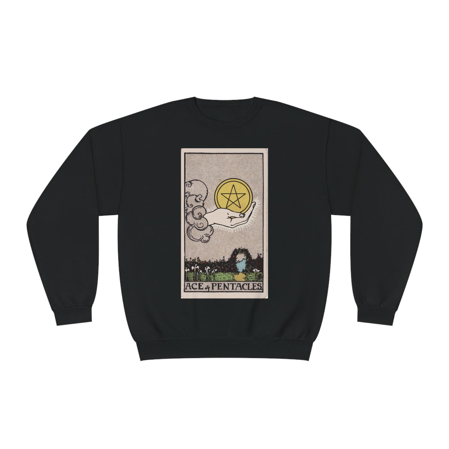 Ace of Pentacles - Crewneck Sweatshirt