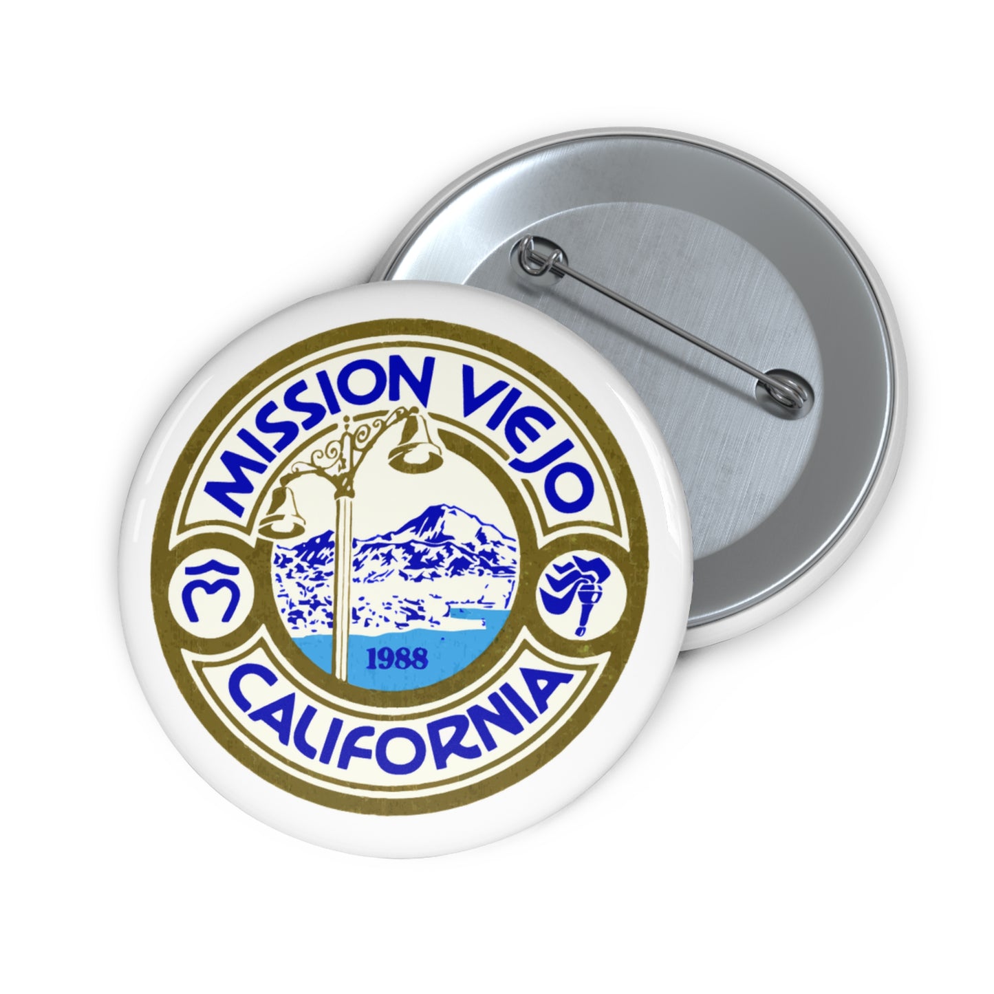 Mission Viejo - Custom Pin Button