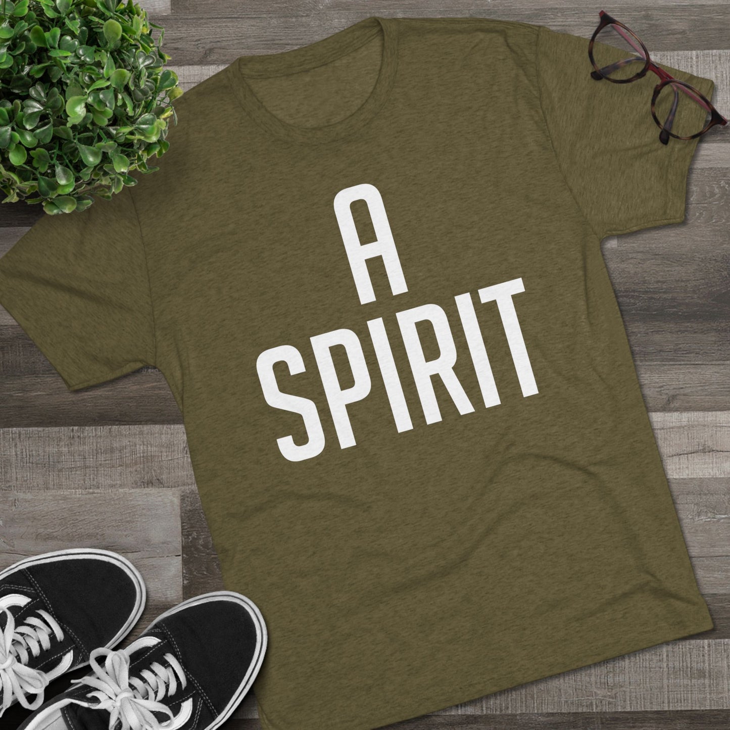 A Spirit - Unisex Tri-Blend Crew Tee