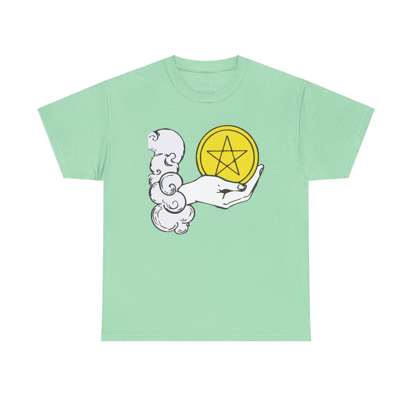 Ace of Pentacles - Unisex Heavy Cotton Tee