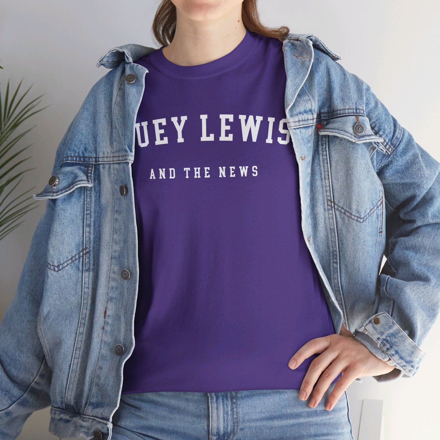 Huey Lewis - Unisex Heavy Cotton Tee