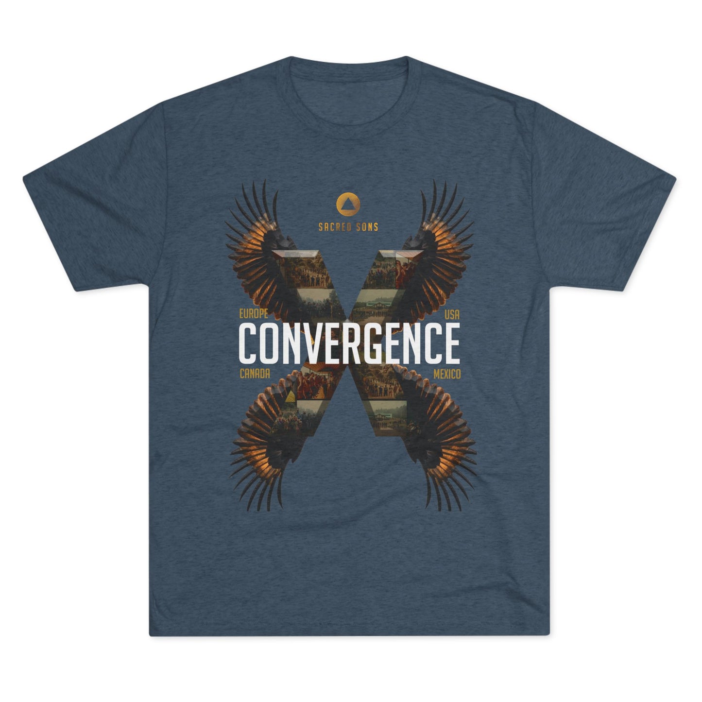 Convergence X - Unisex Tri-Blend Crew Tee