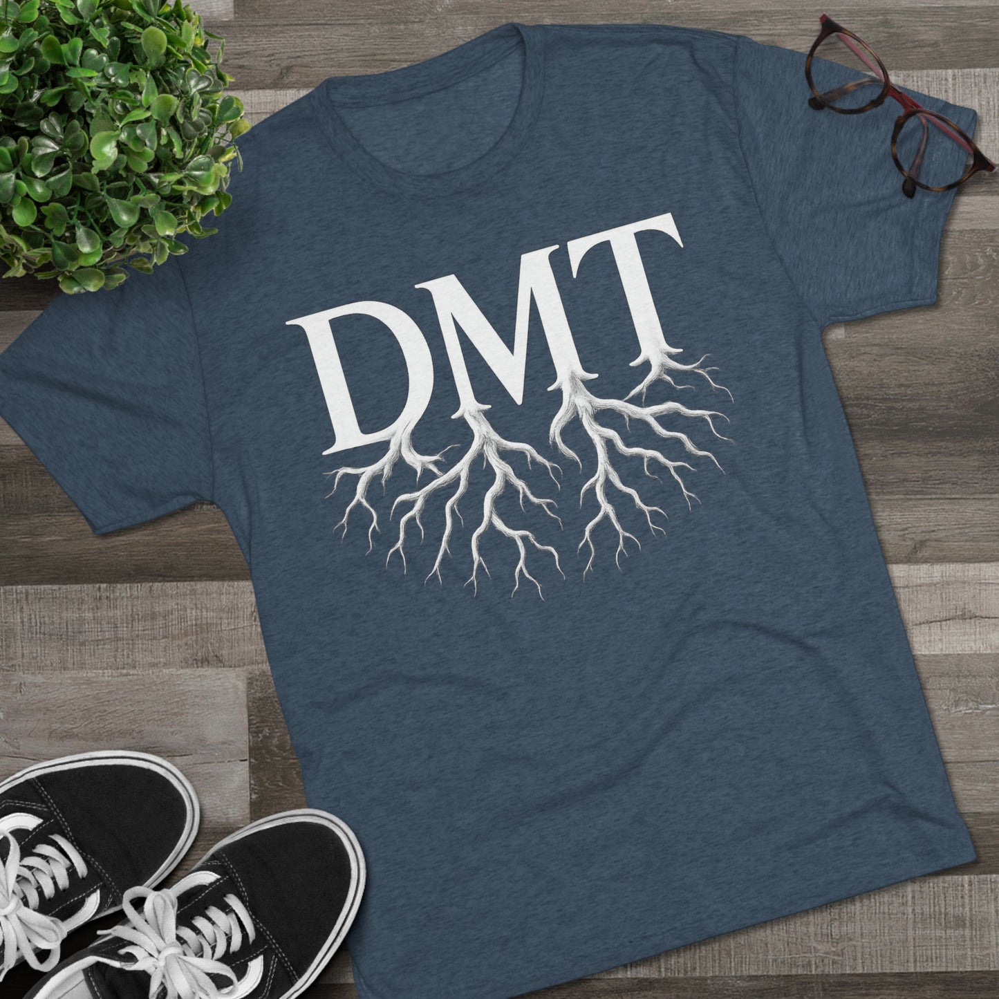 DMT - The Spirit Molecule - Unisex Tri-Blend Crew Tee