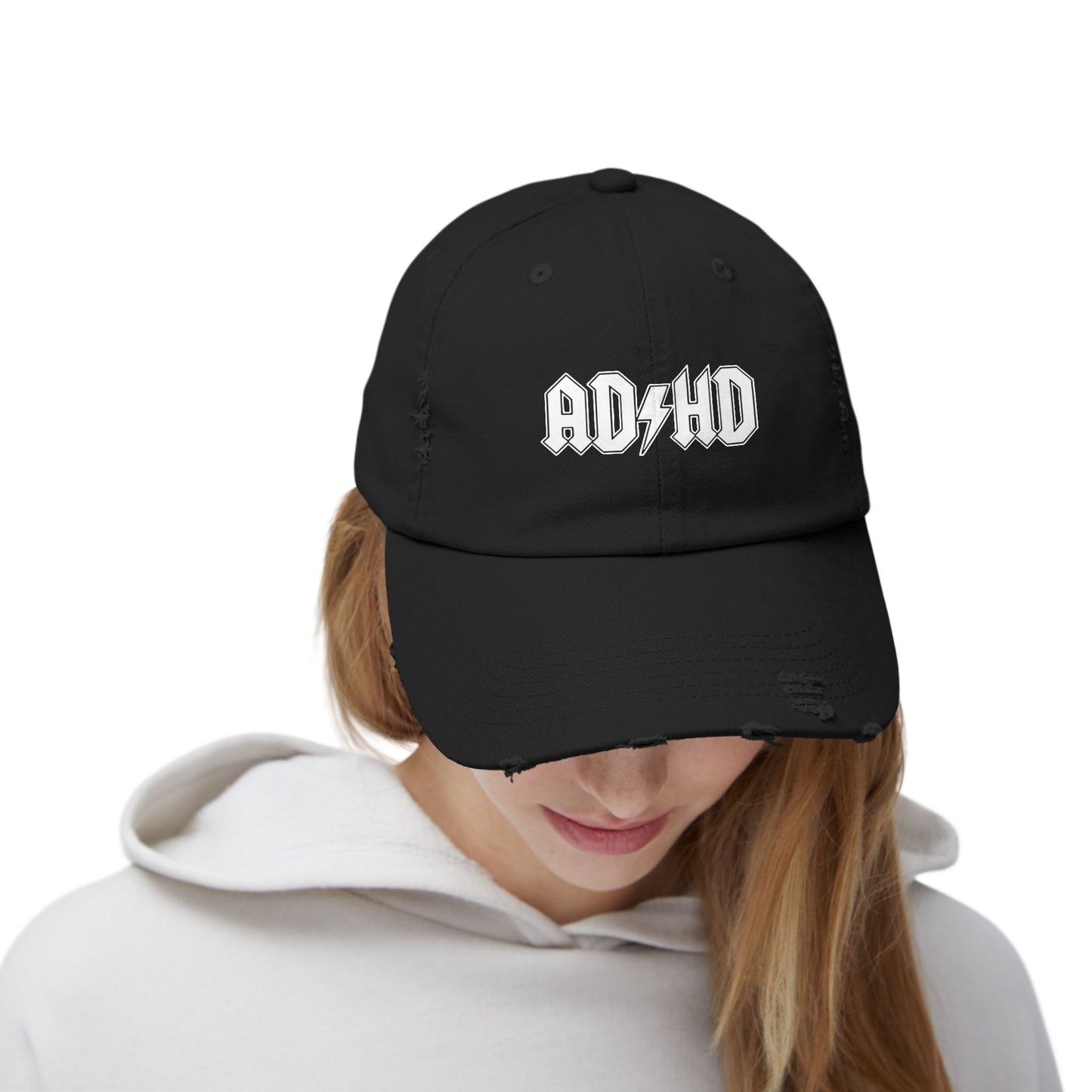 AD/HD - Unisex Distressed Cap