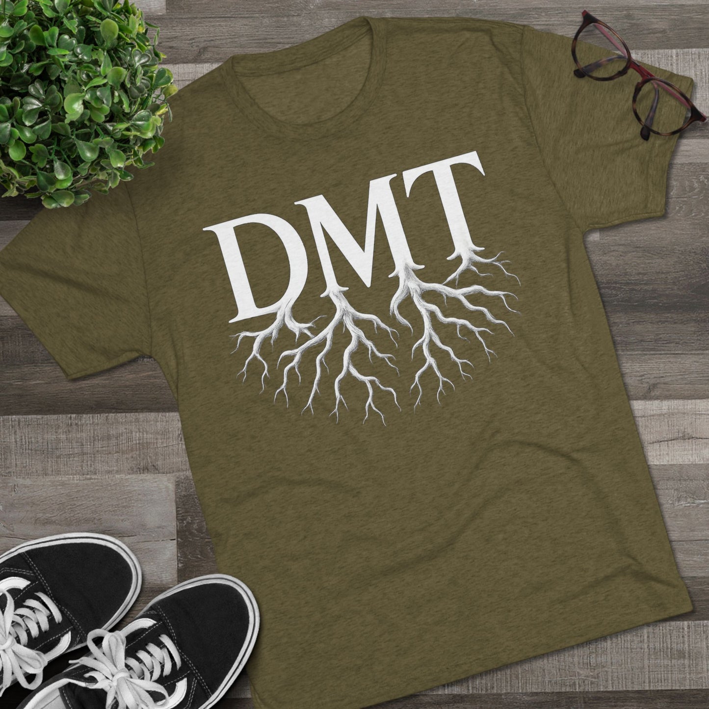 DMT - The Spirit Molecule - Unisex Tri-Blend Crew Tee