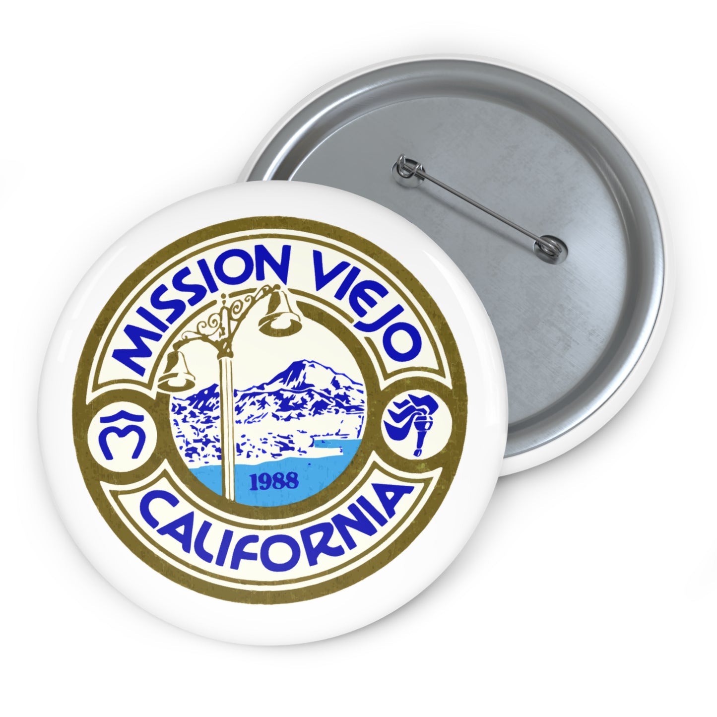 Mission Viejo - Custom Pin Button