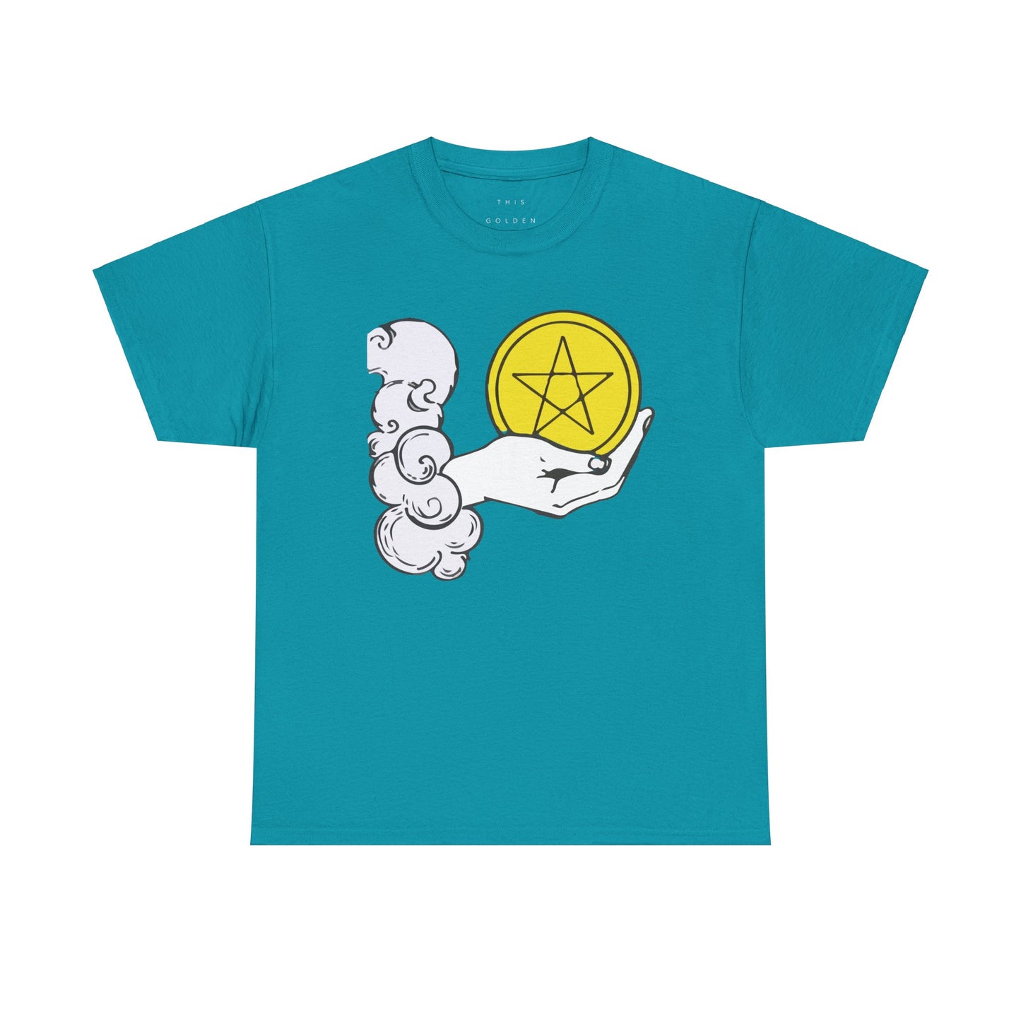 Ace of Pentacles - Unisex Heavy Cotton Tee