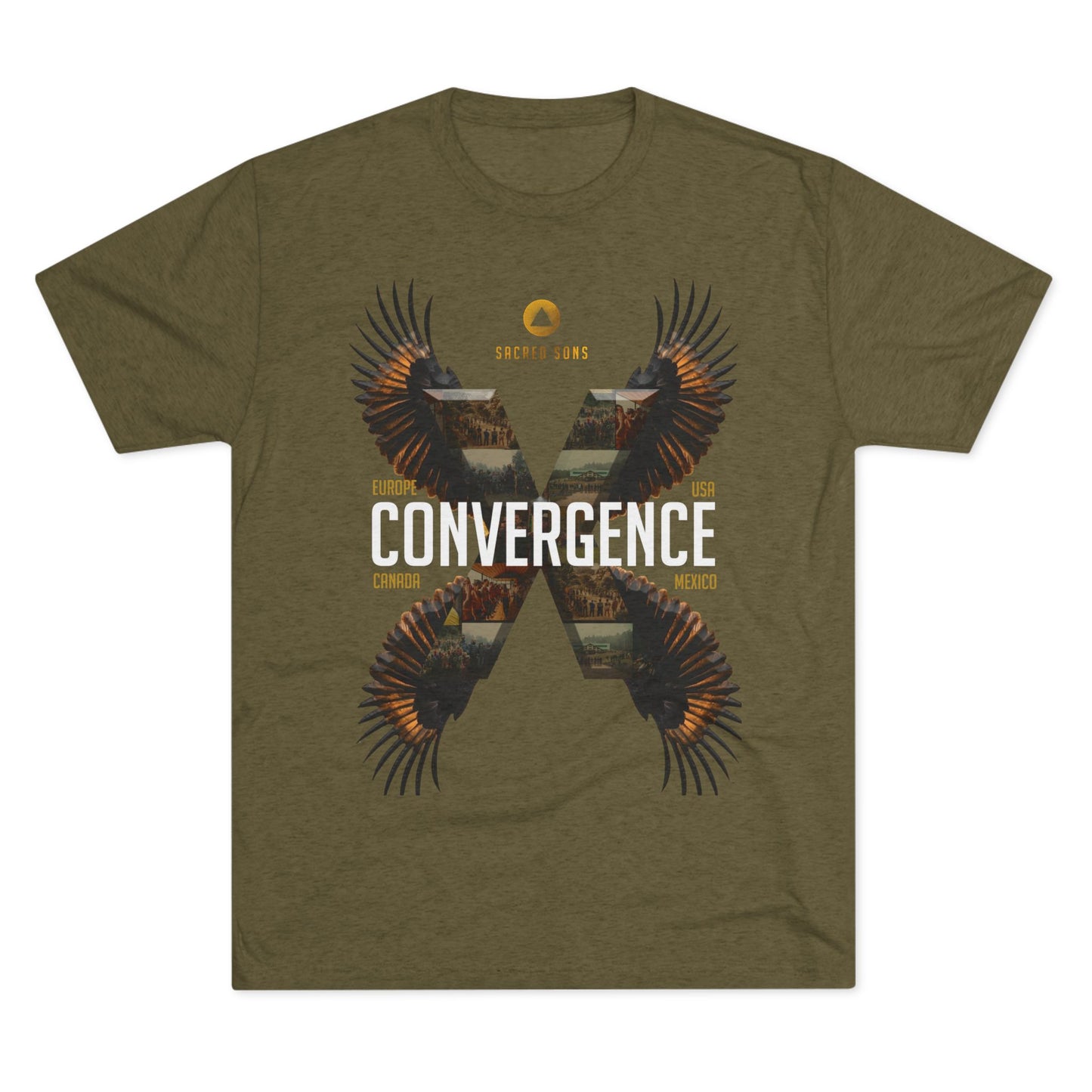 Convergence X - Unisex Tri-Blend Crew Tee