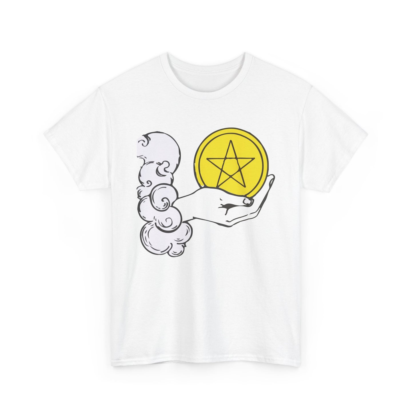 Ace of Pentacles - Unisex Heavy Cotton Tee