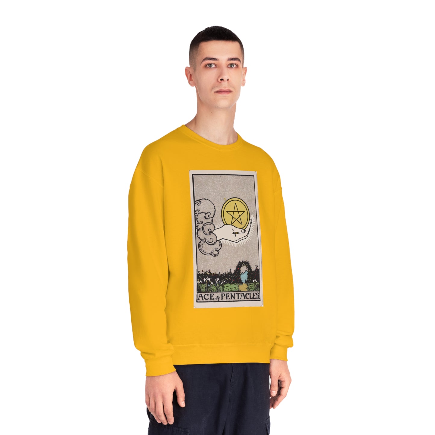 Ace of Pentacles - Crewneck Sweatshirt