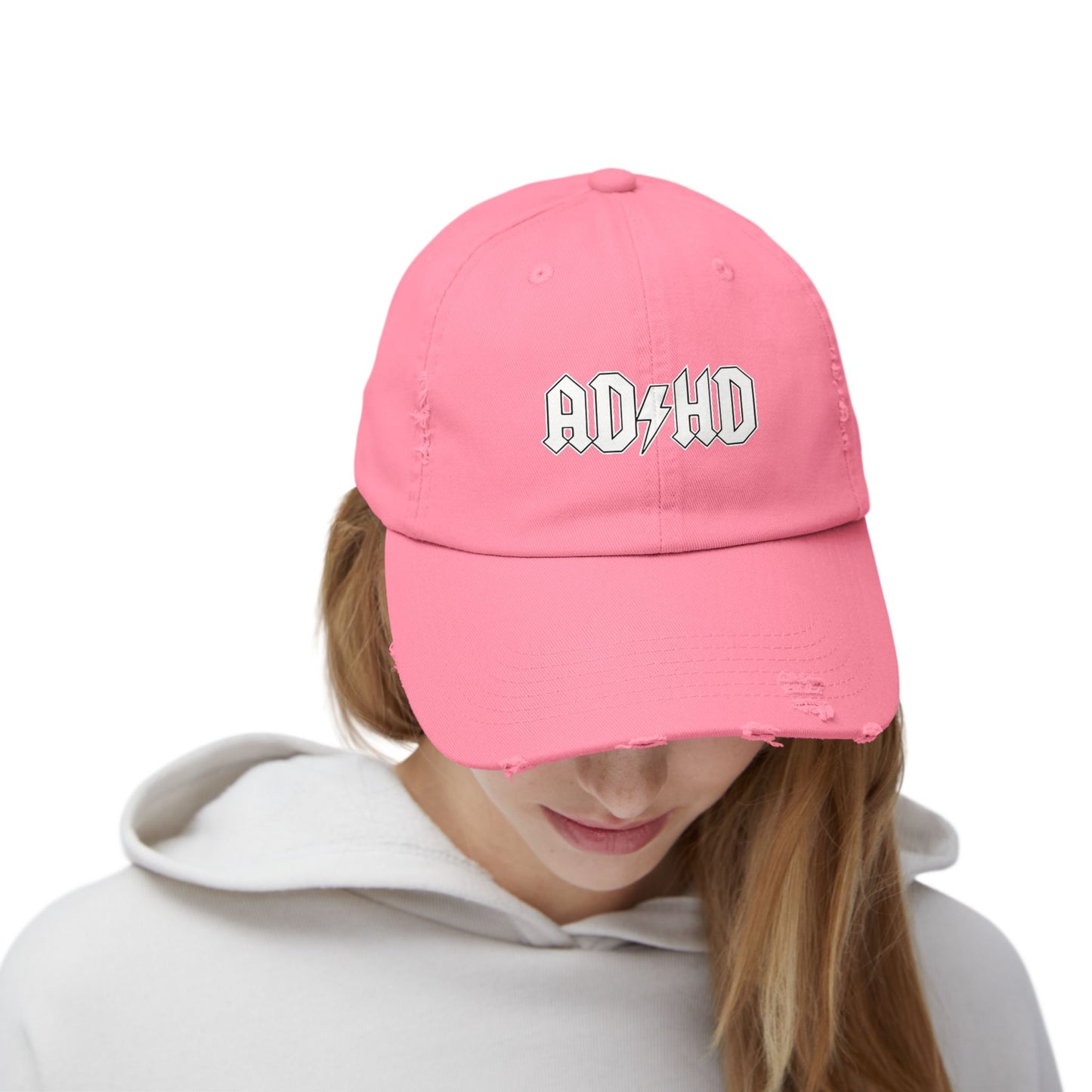 AD/HD - Unisex Distressed Cap