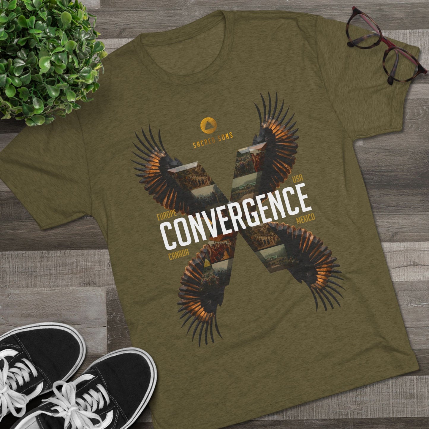 Convergence X - Unisex Tri-Blend Crew Tee