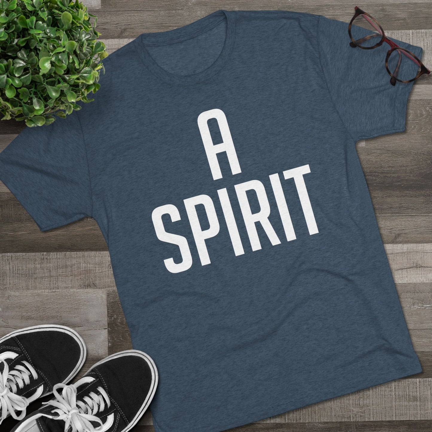A Spirit - Unisex Tri-Blend Crew Tee