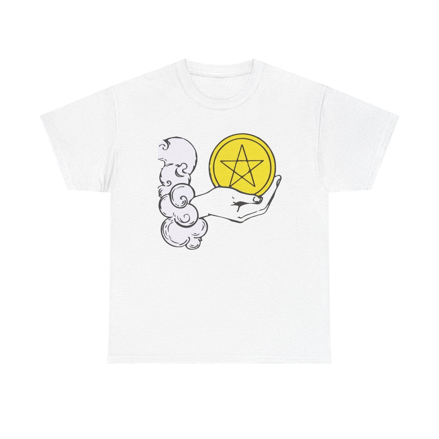 Ace of Pentacles - Unisex Heavy Cotton Tee