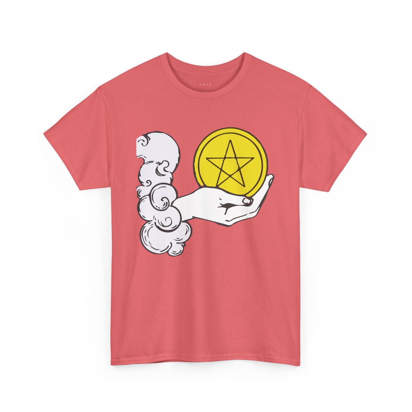 Ace of Pentacles - Unisex Heavy Cotton Tee