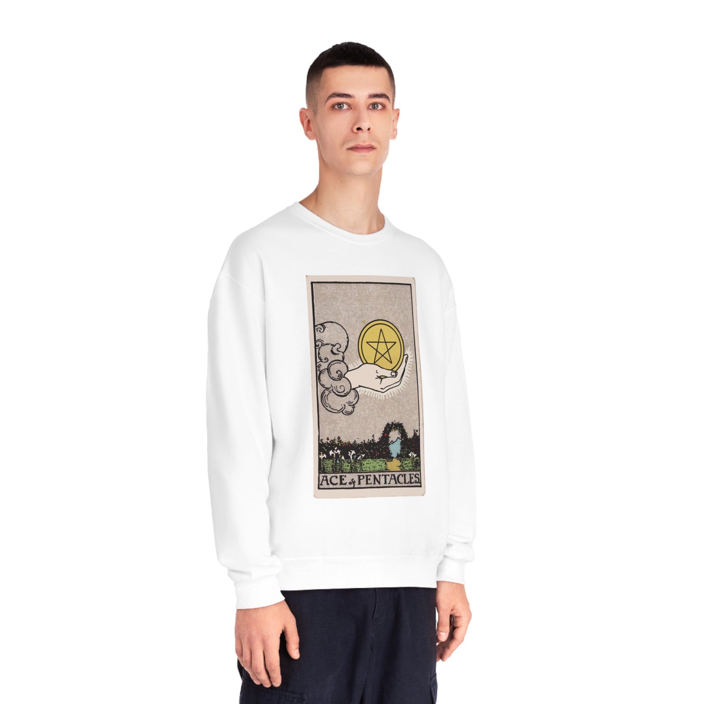 Ace of Pentacles - Crewneck Sweatshirt