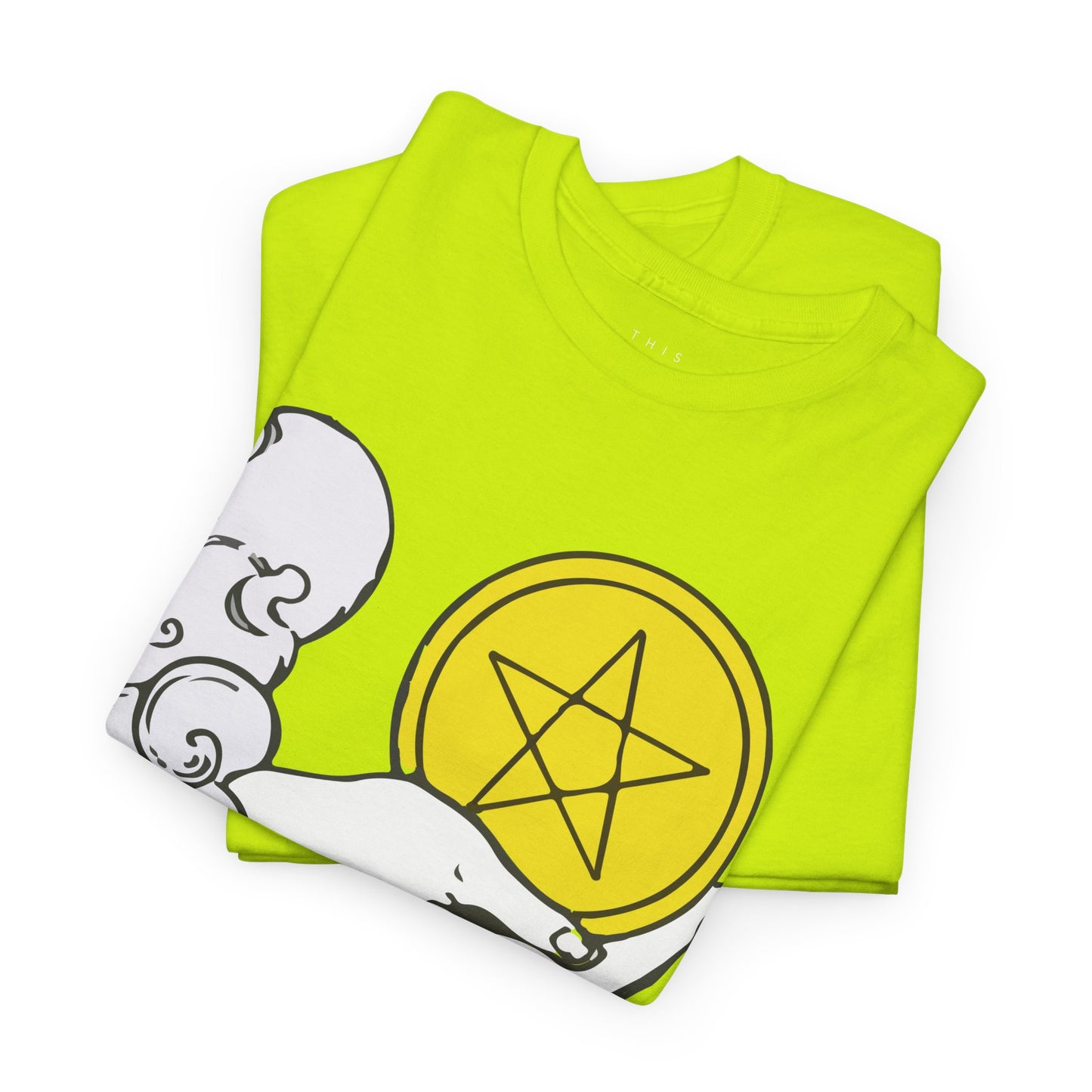 Ace of Pentacles - Unisex Heavy Cotton Tee