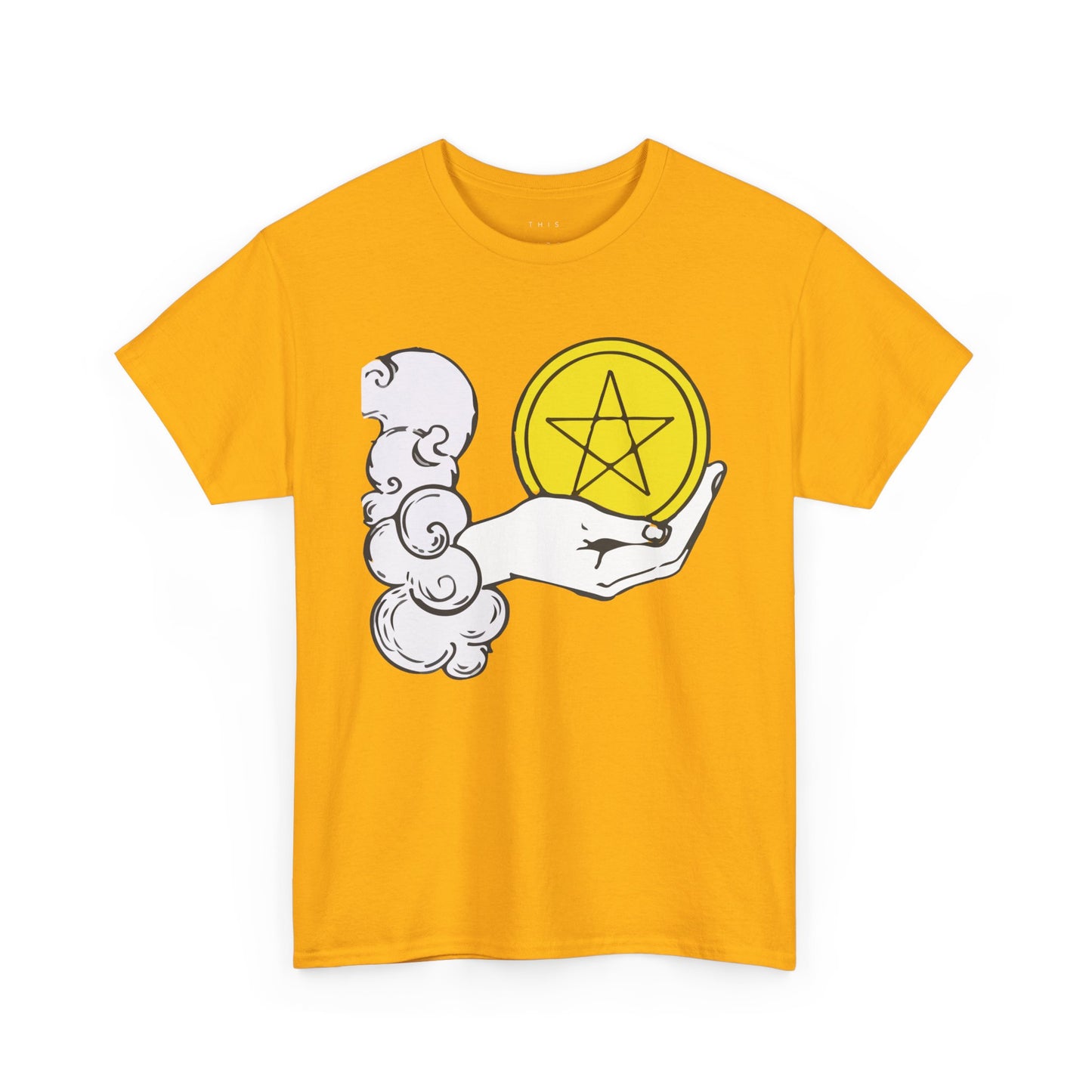 Ace of Pentacles - Unisex Heavy Cotton Tee