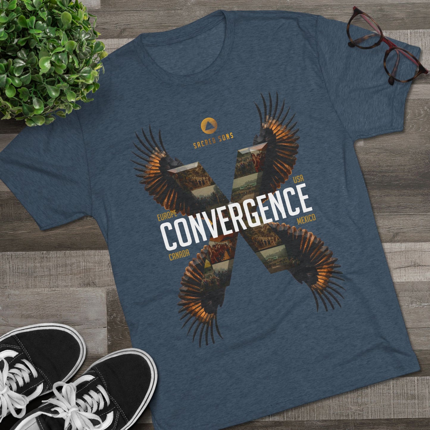 Convergence X - Unisex Tri-Blend Crew Tee