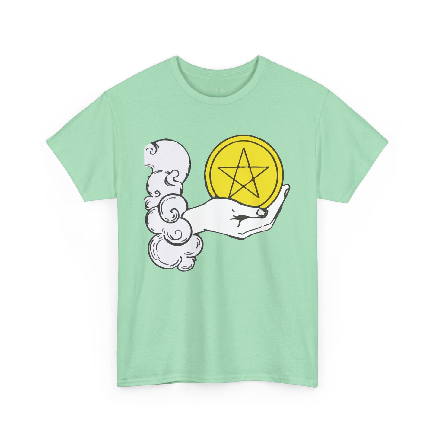 Ace of Pentacles - Unisex Heavy Cotton Tee