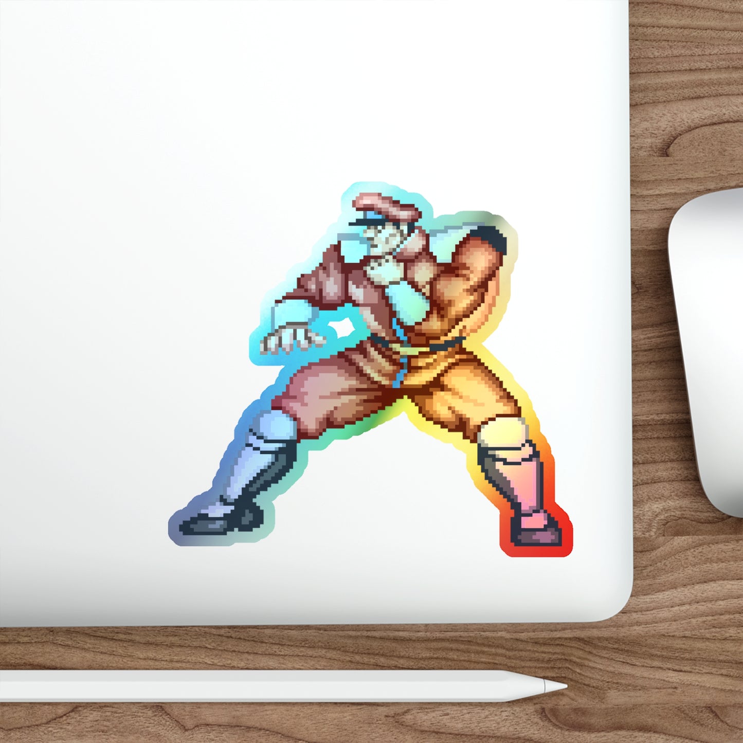 M. Bison - Holographic Die-cut Stickers