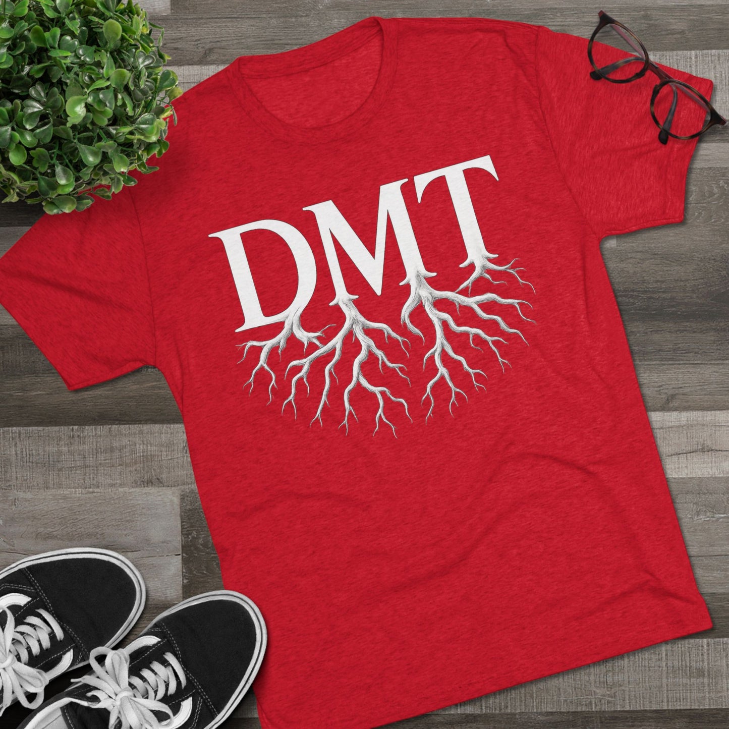 DMT - The Spirit Molecule - Unisex Tri-Blend Crew Tee