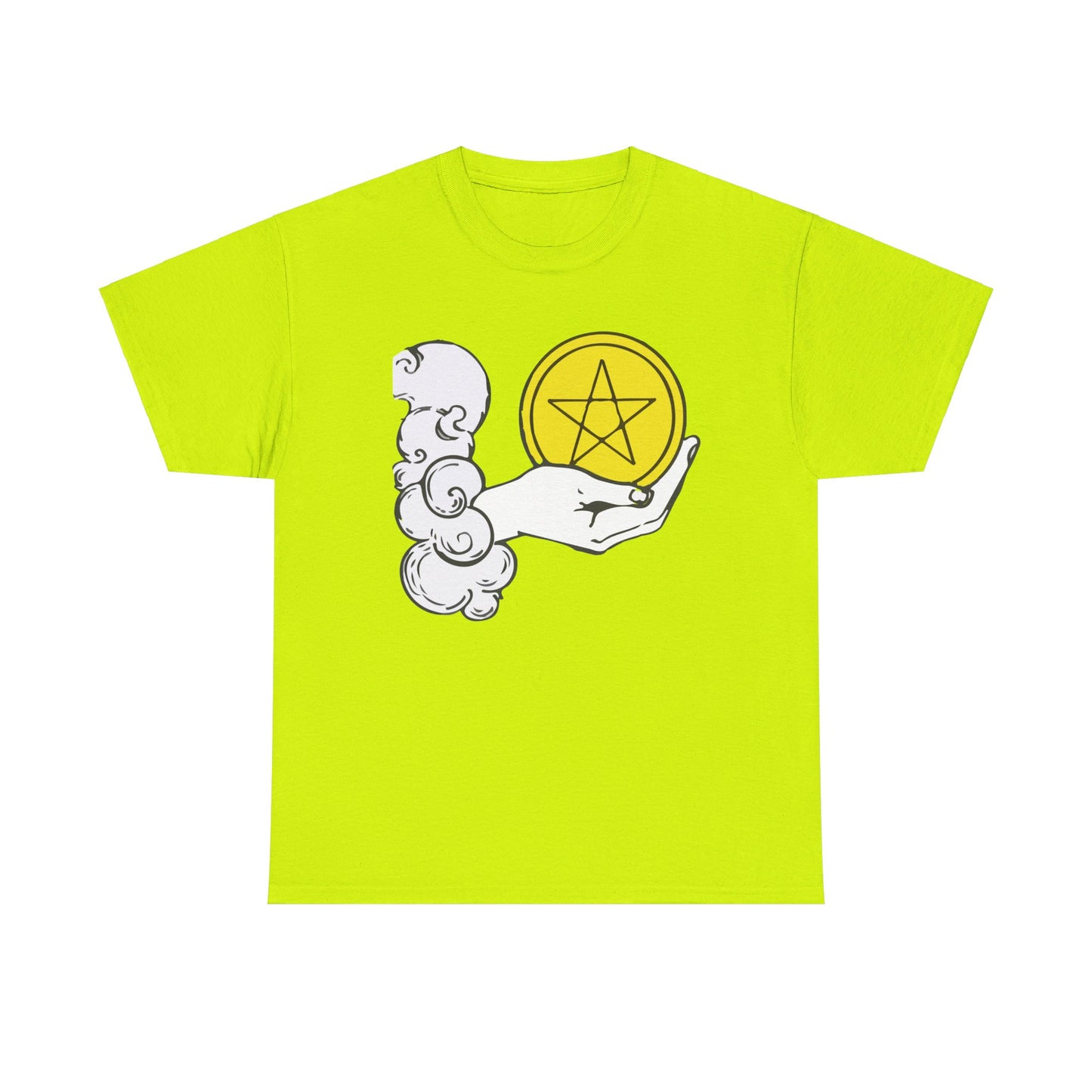 Ace of Pentacles - Unisex Heavy Cotton Tee