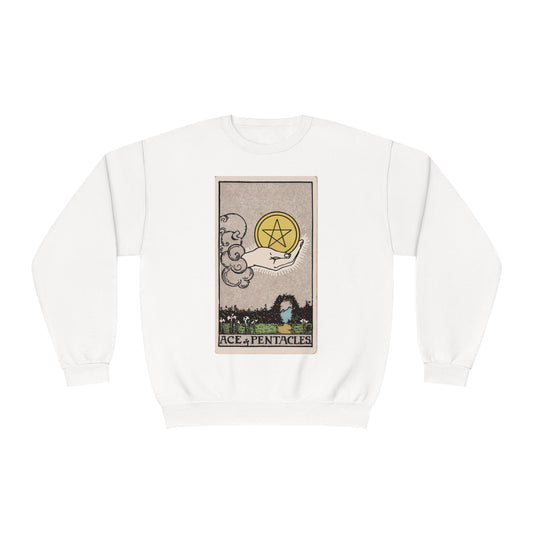 Ace of Pentacles - Crewneck Sweatshirt