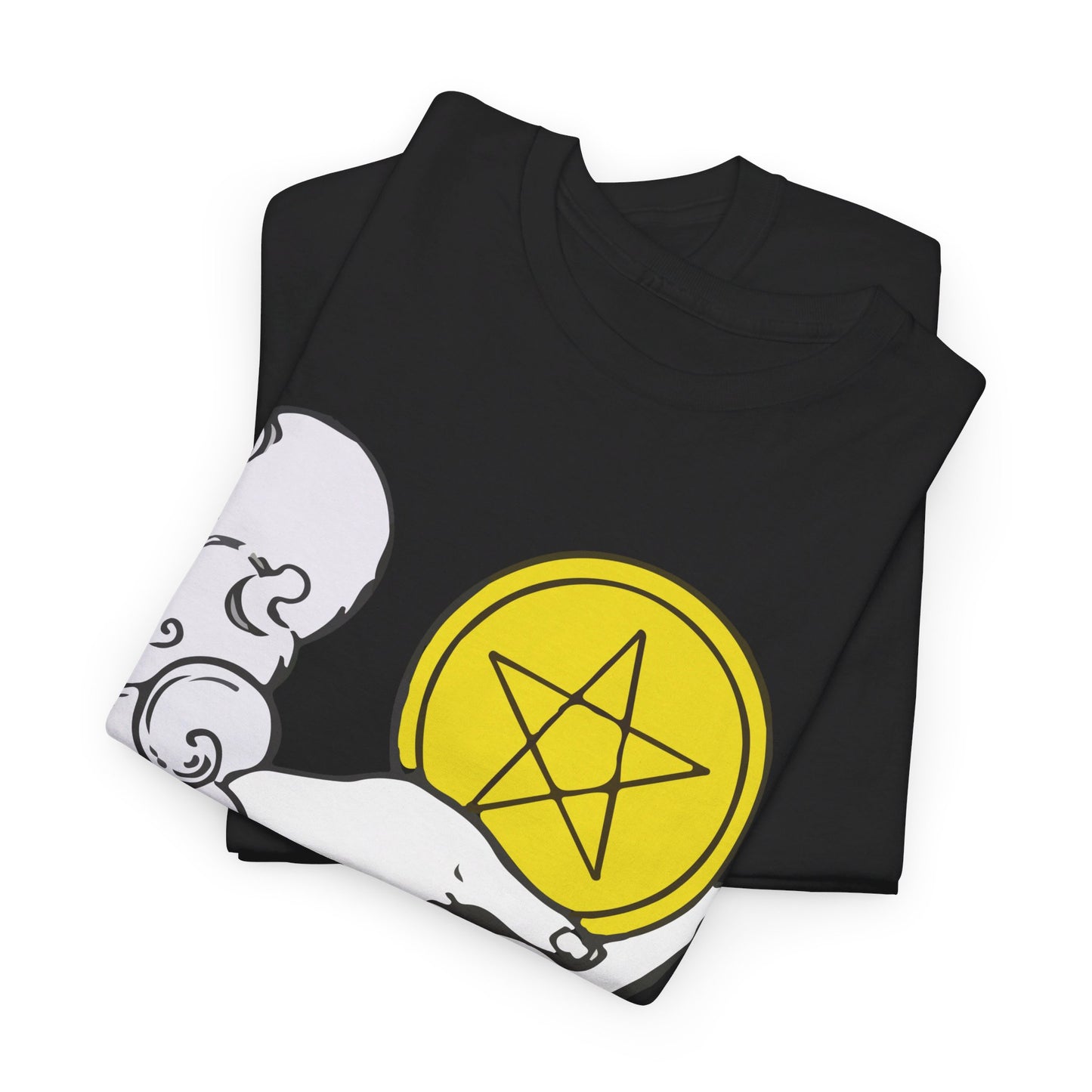 Ace of Pentacles - Unisex Heavy Cotton Tee