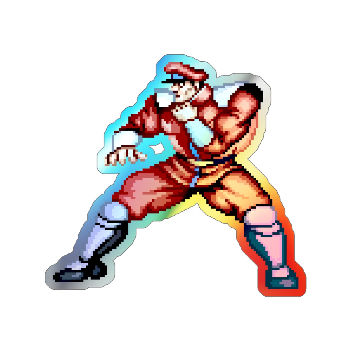 M. Bison - Holographic Die-cut Stickers