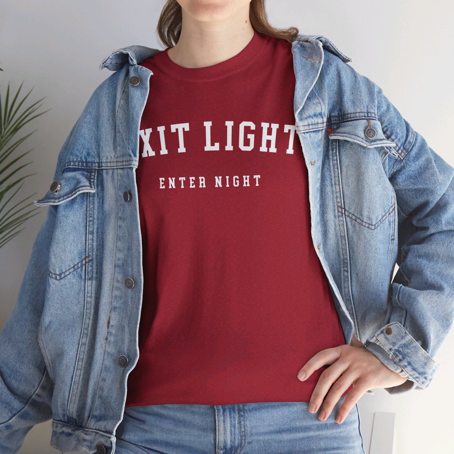 Exit Light - Unisex Heavy Cotton Tee