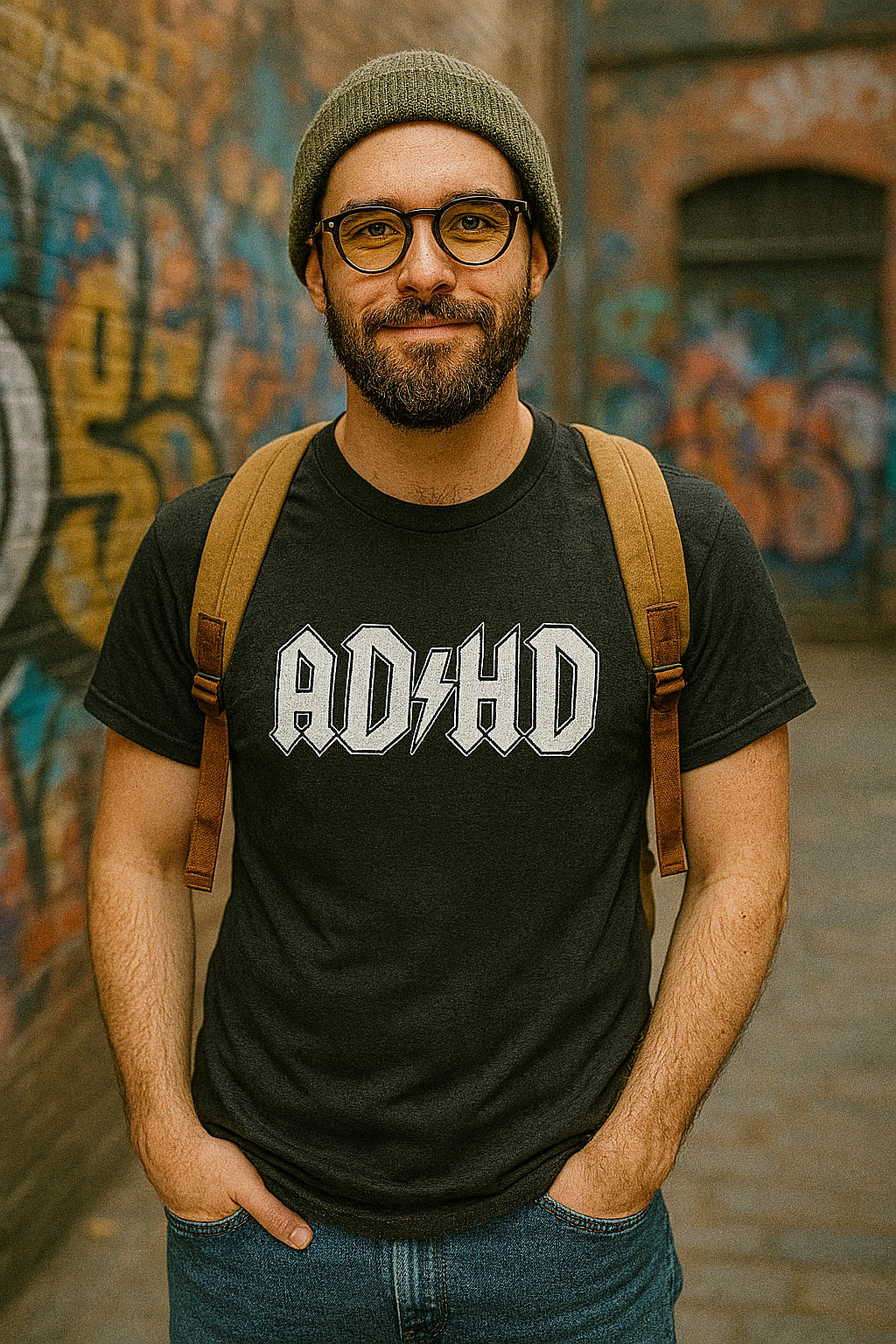 AD/HD - Unisex Heavy Cotton Tee